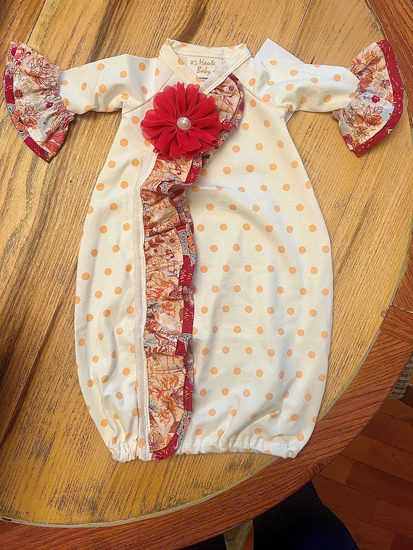 Coming home gown