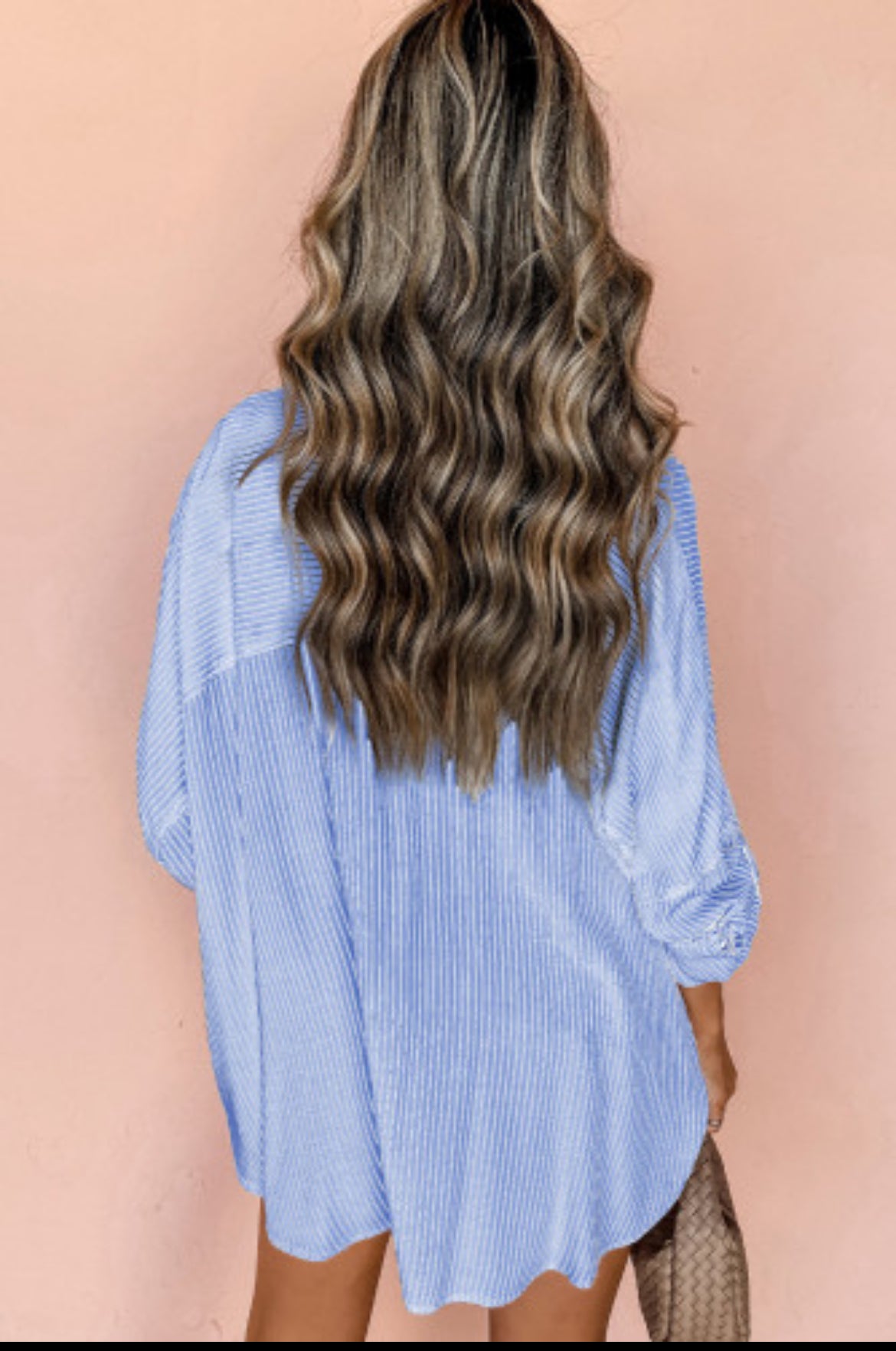 Sky blue blouse
