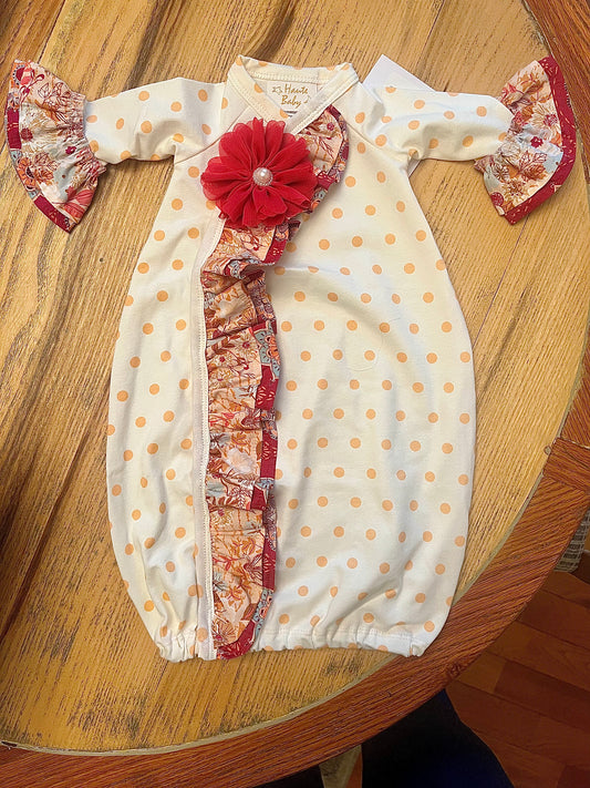 Coming home gown